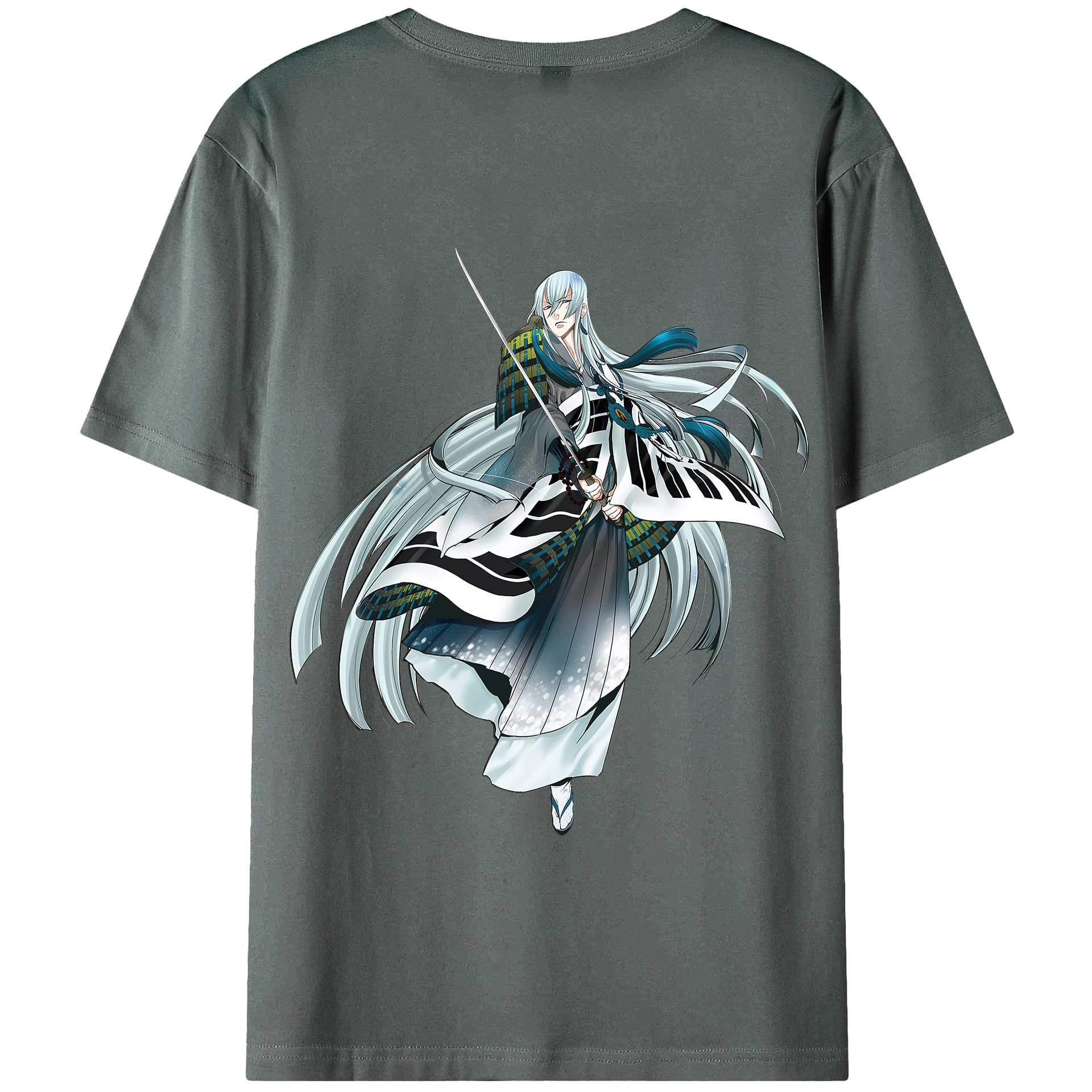 （画像用） 刀剣乱舞 Touken Ranbu 綿100％半袖Tシャツ（背面プリント）